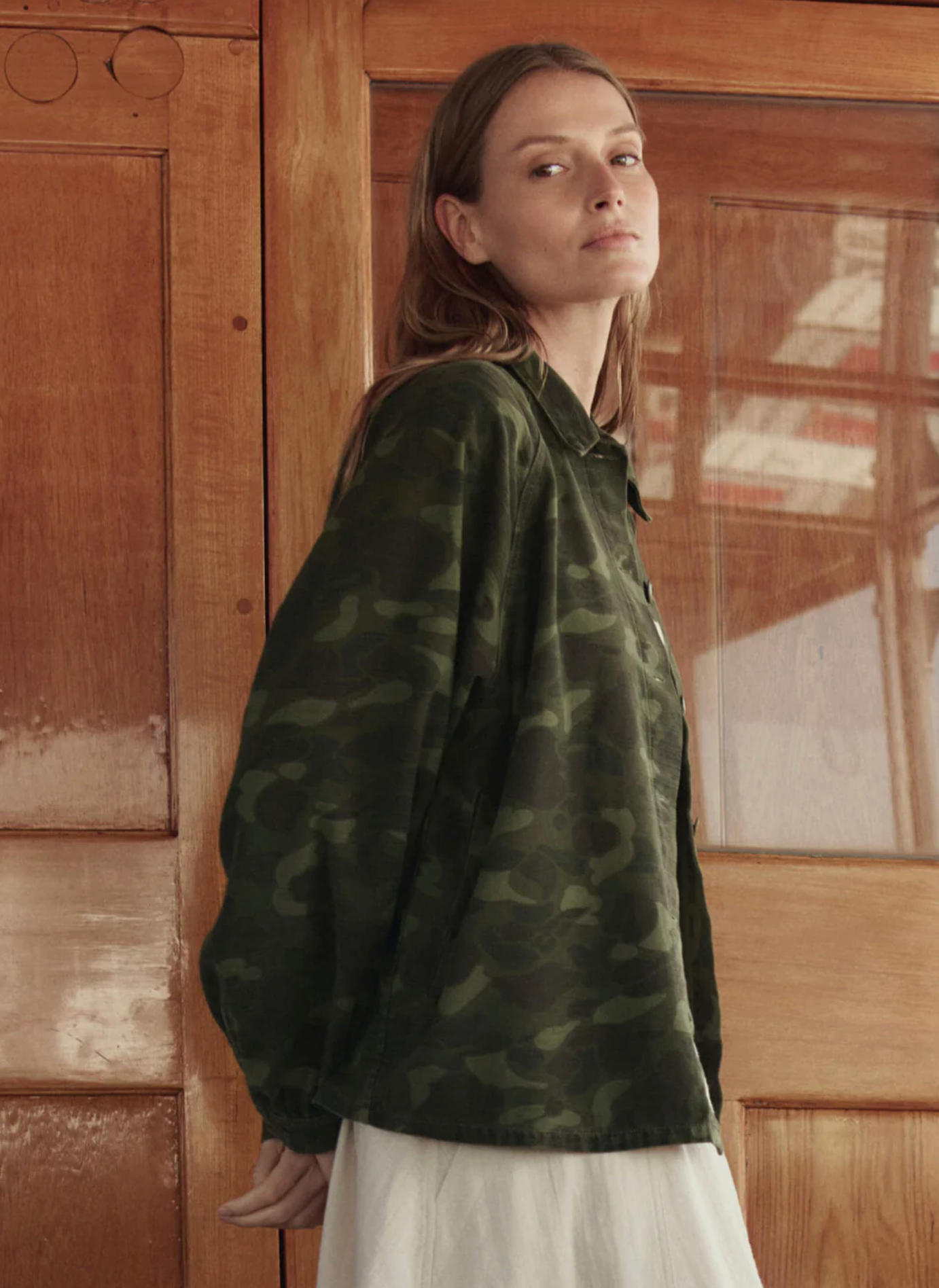 The Commodore Jacket camo | The Great | MARKET
