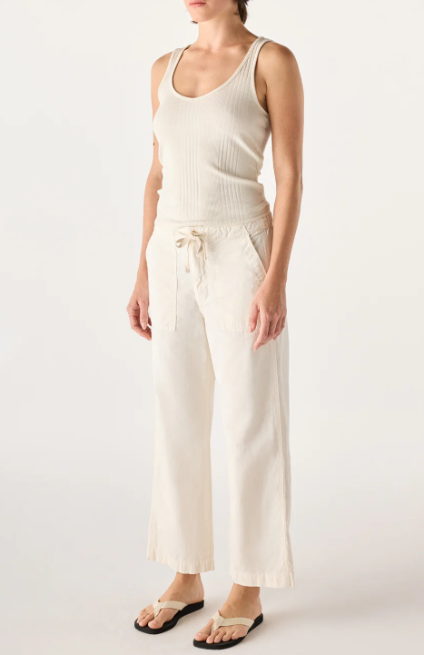 Easy drawstring slouch crop | Amo | MARKET