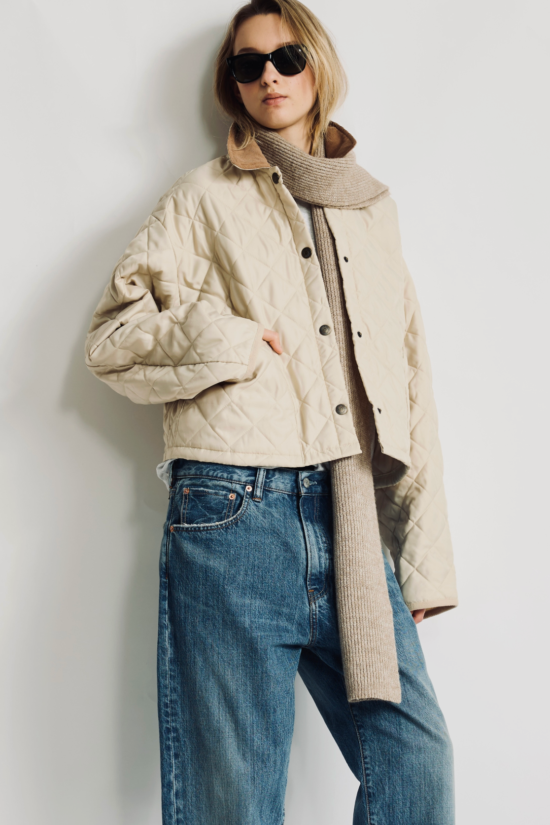 Quilted coat | Denimist | MARKET