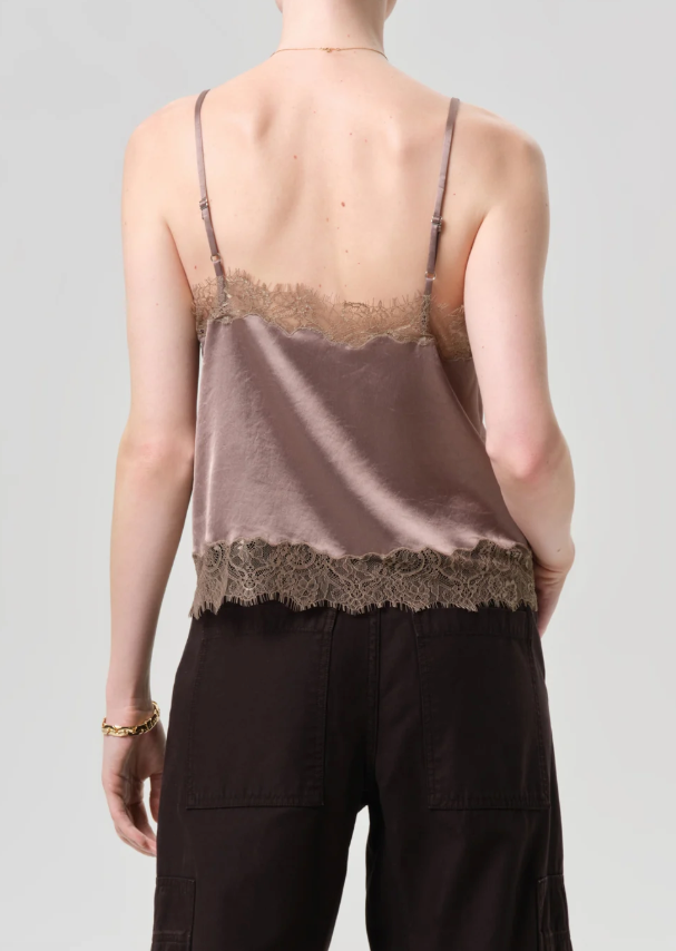 Lace cami brown | COH | MARKET