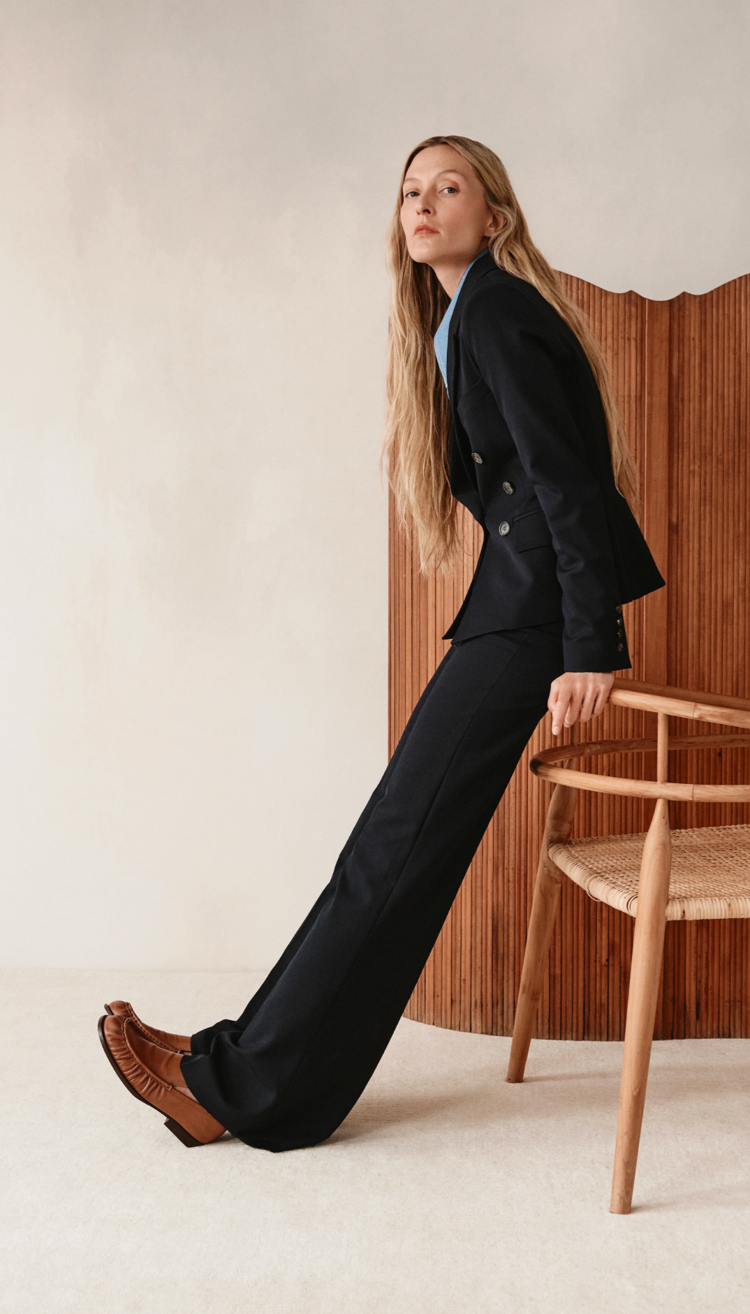 Classic Pant navy | Smythe | MARKET