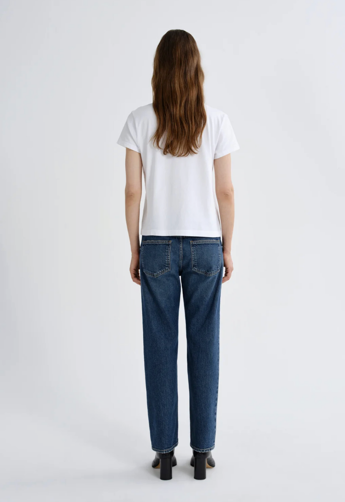 Long line adine tee white | Agolde | MARKET