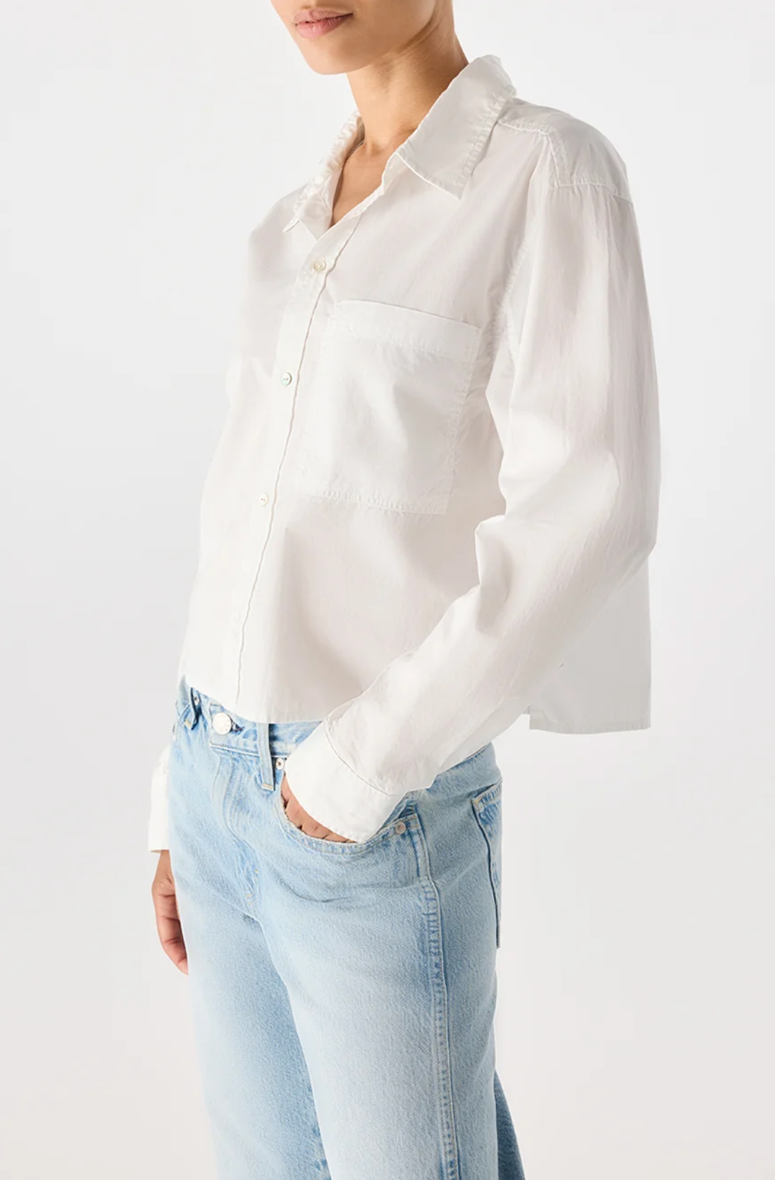 Ruth crop shirt |AMO | MARKET