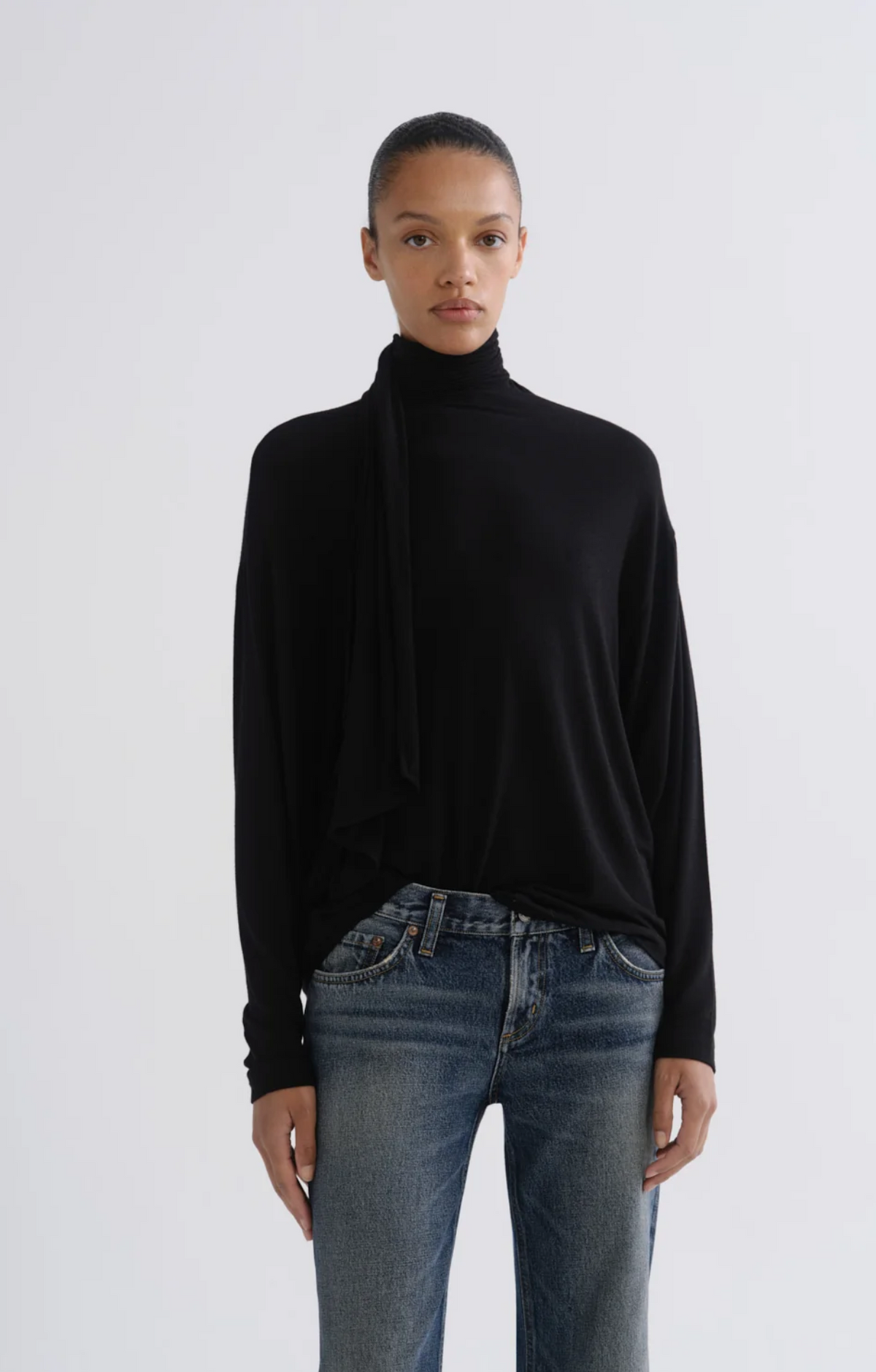 Renata scarf  black | Agolde | Market