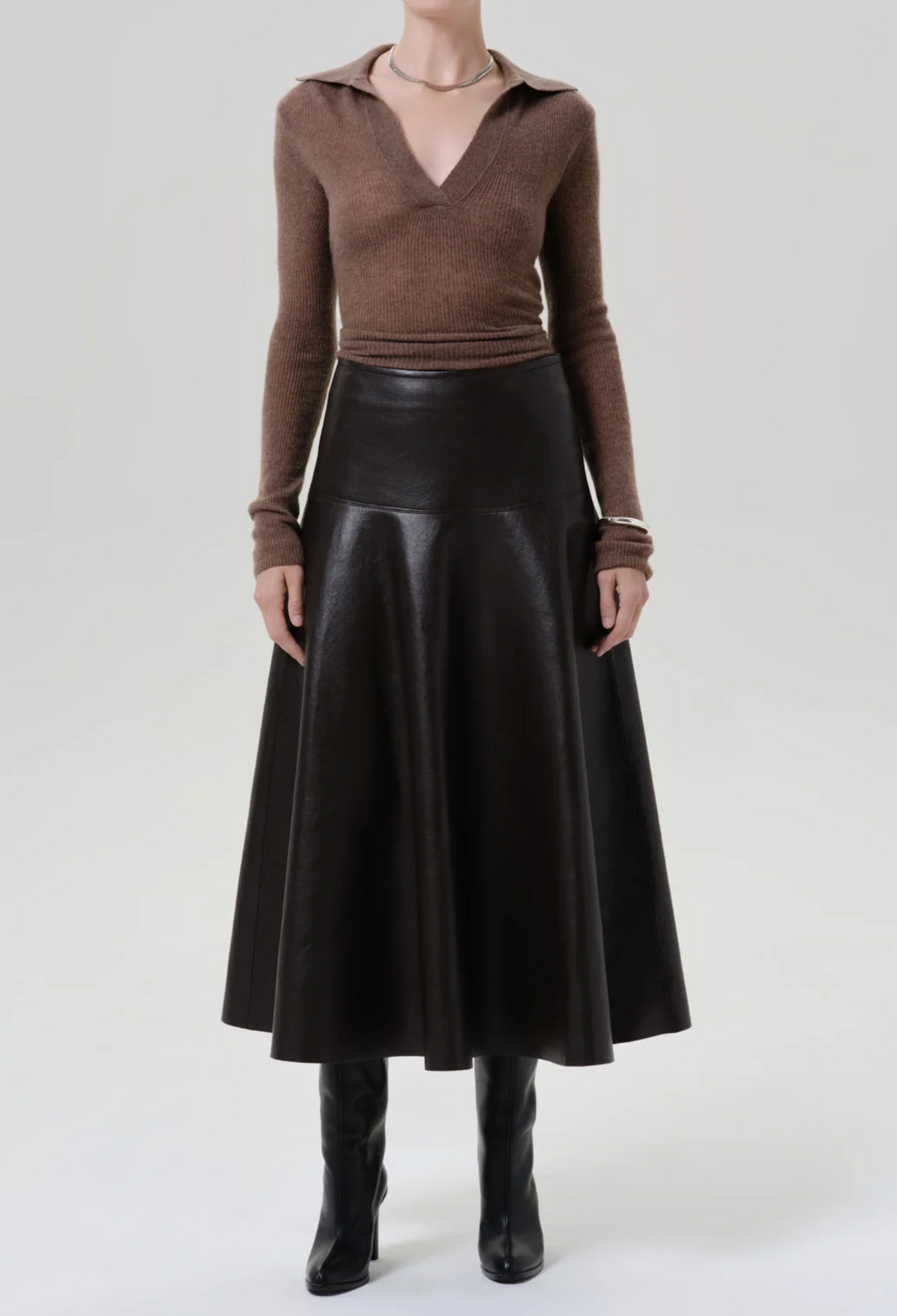 Vita Maxi skirt choc | COH | MARKET