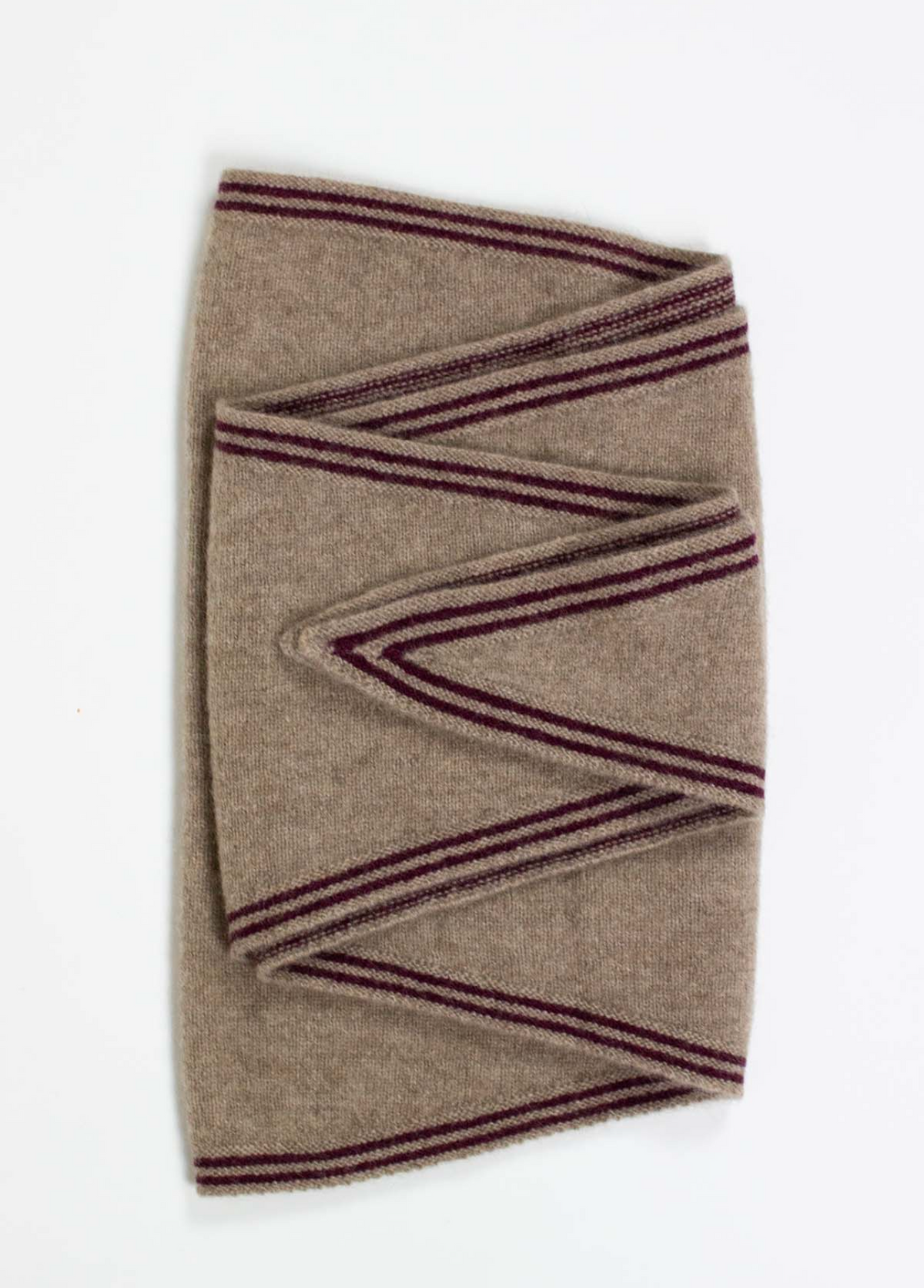 Spindle scarf mocha | MARKET