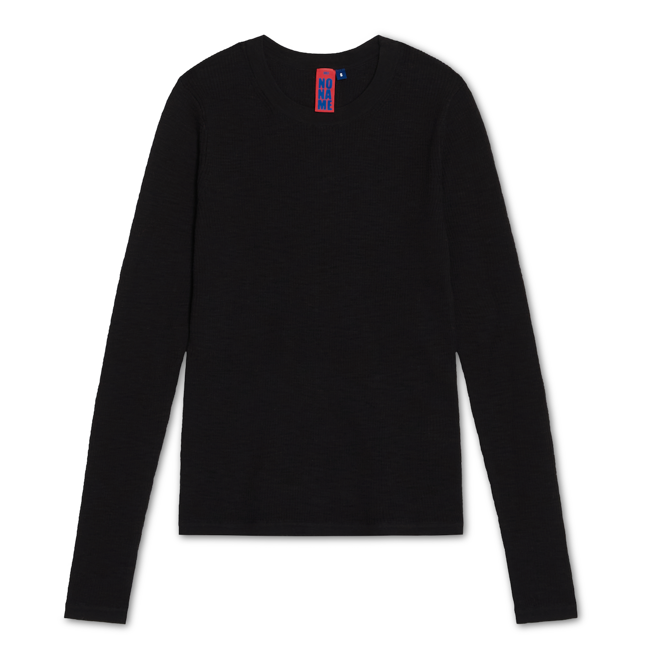 L/S ribbed tee black | Naked Cashmere | MARKET