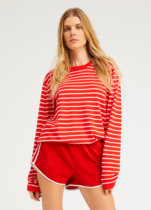 LS TEE red stripe | SPRWMN | MARKET