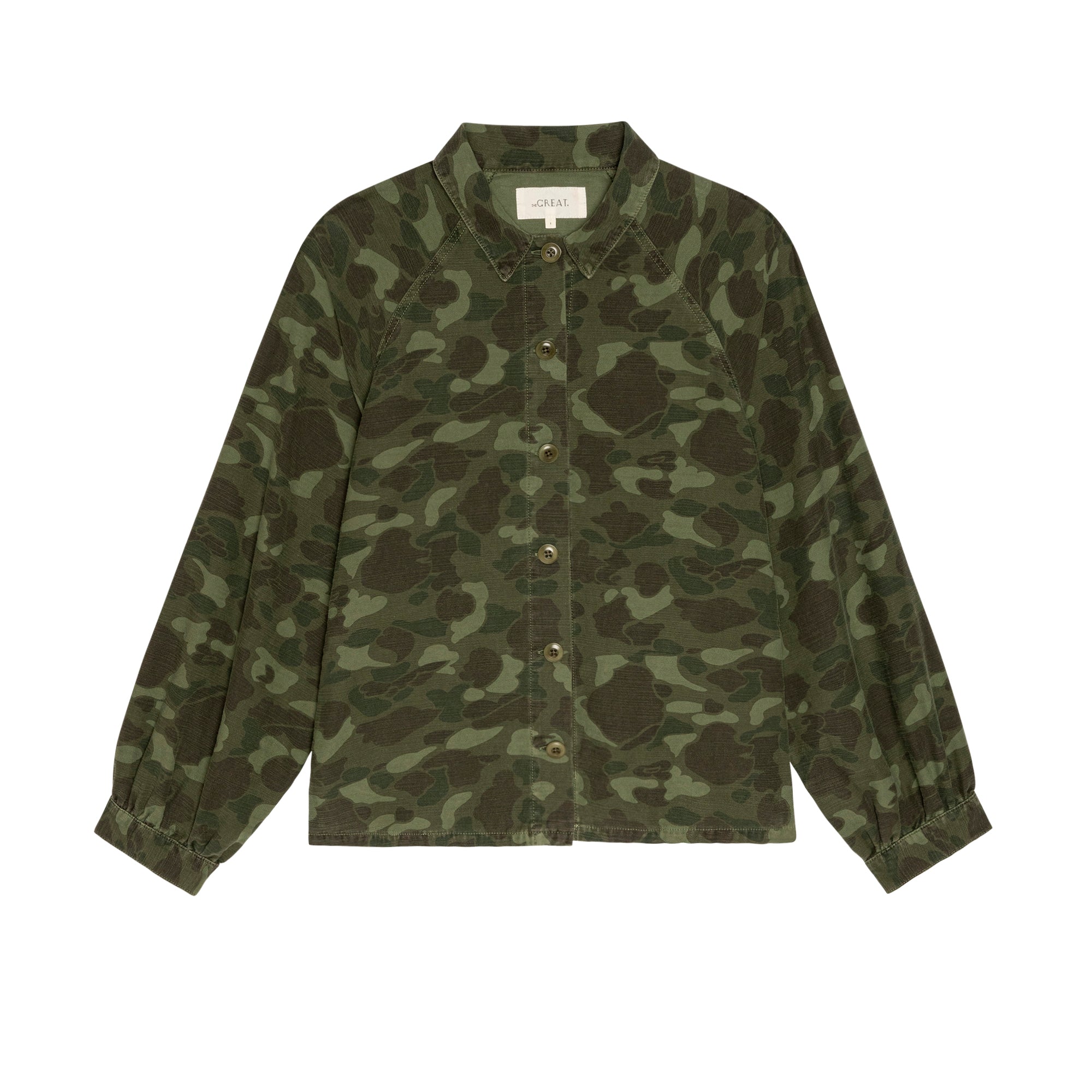 The Commodore Jacket camo | The Great | MARKET