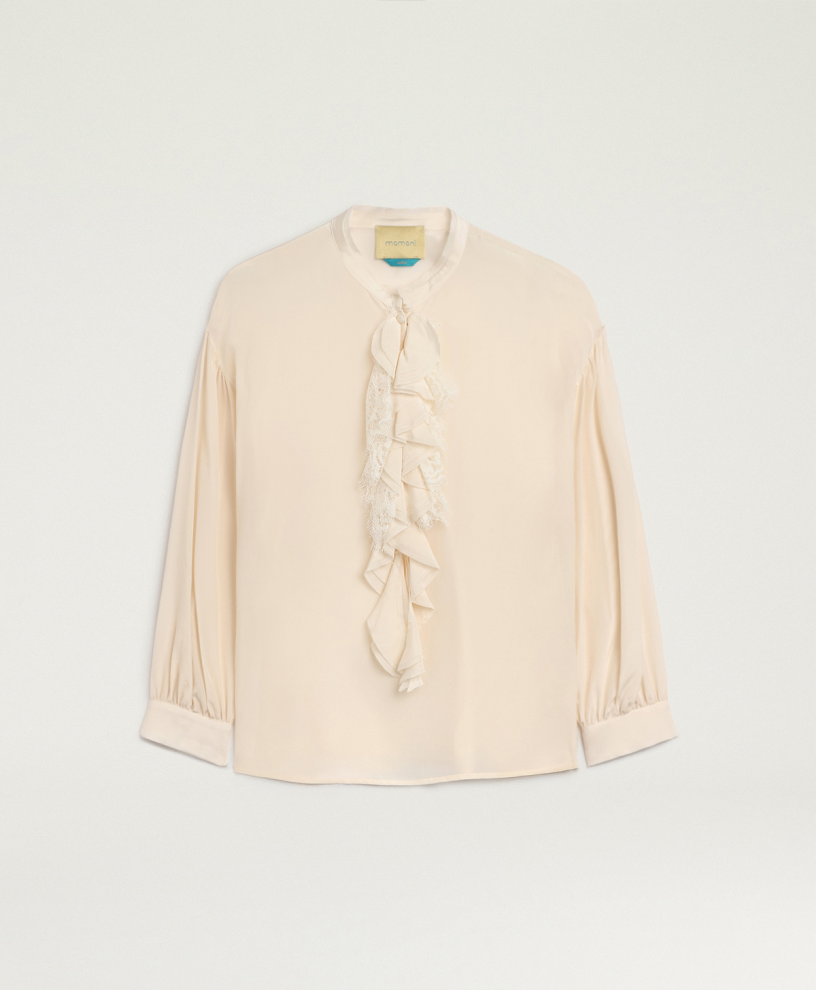 Nelia Blouse cream | Momoni | MARKET