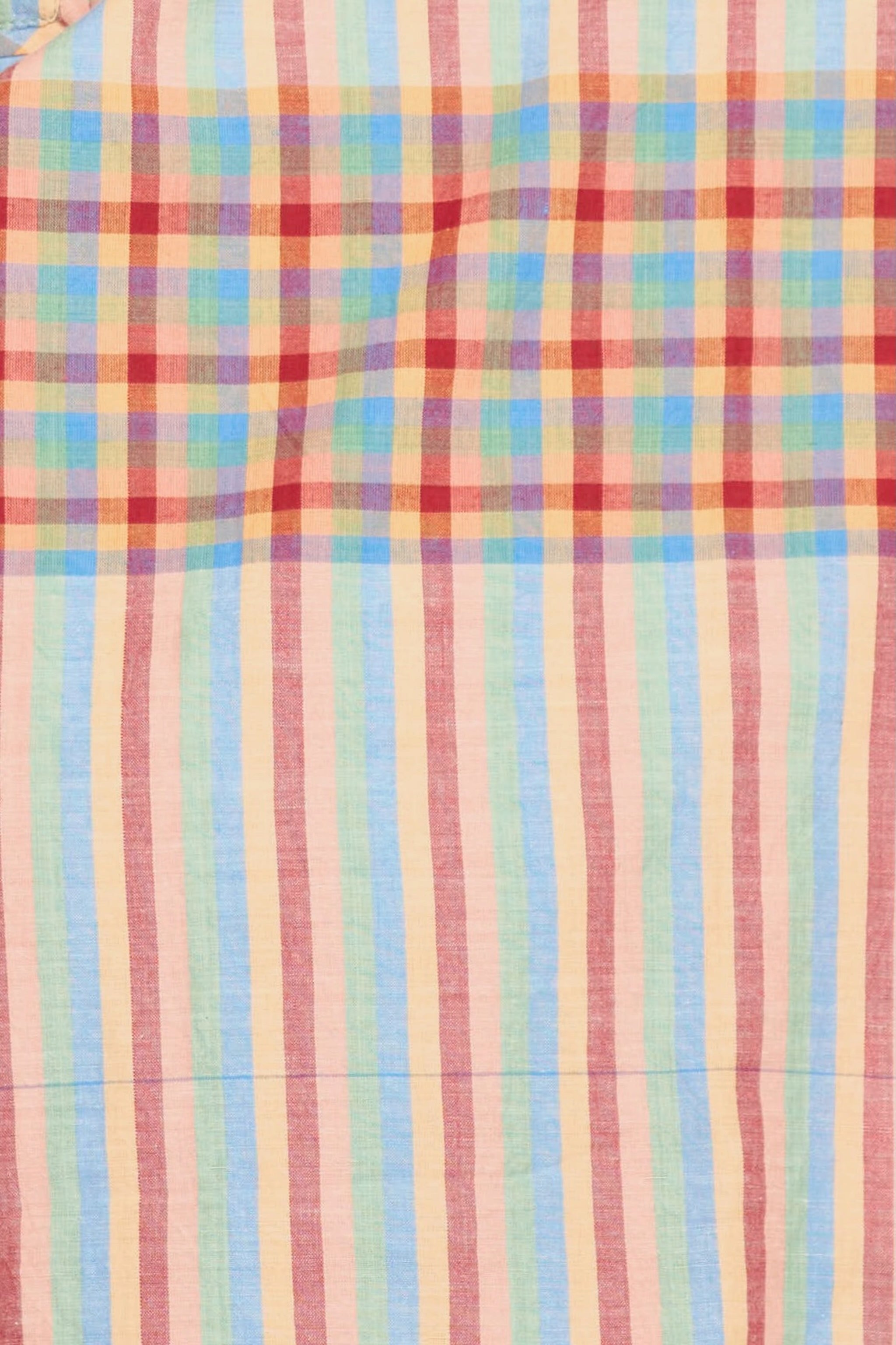 Cerritos Top in Campfire Plaid