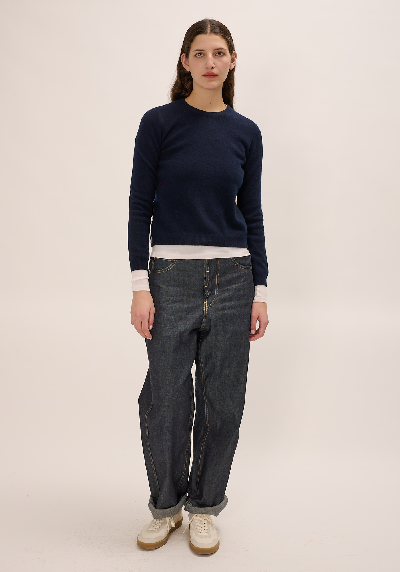 Lulu Cashmere Sweater navy | Demy Lee | MARKET