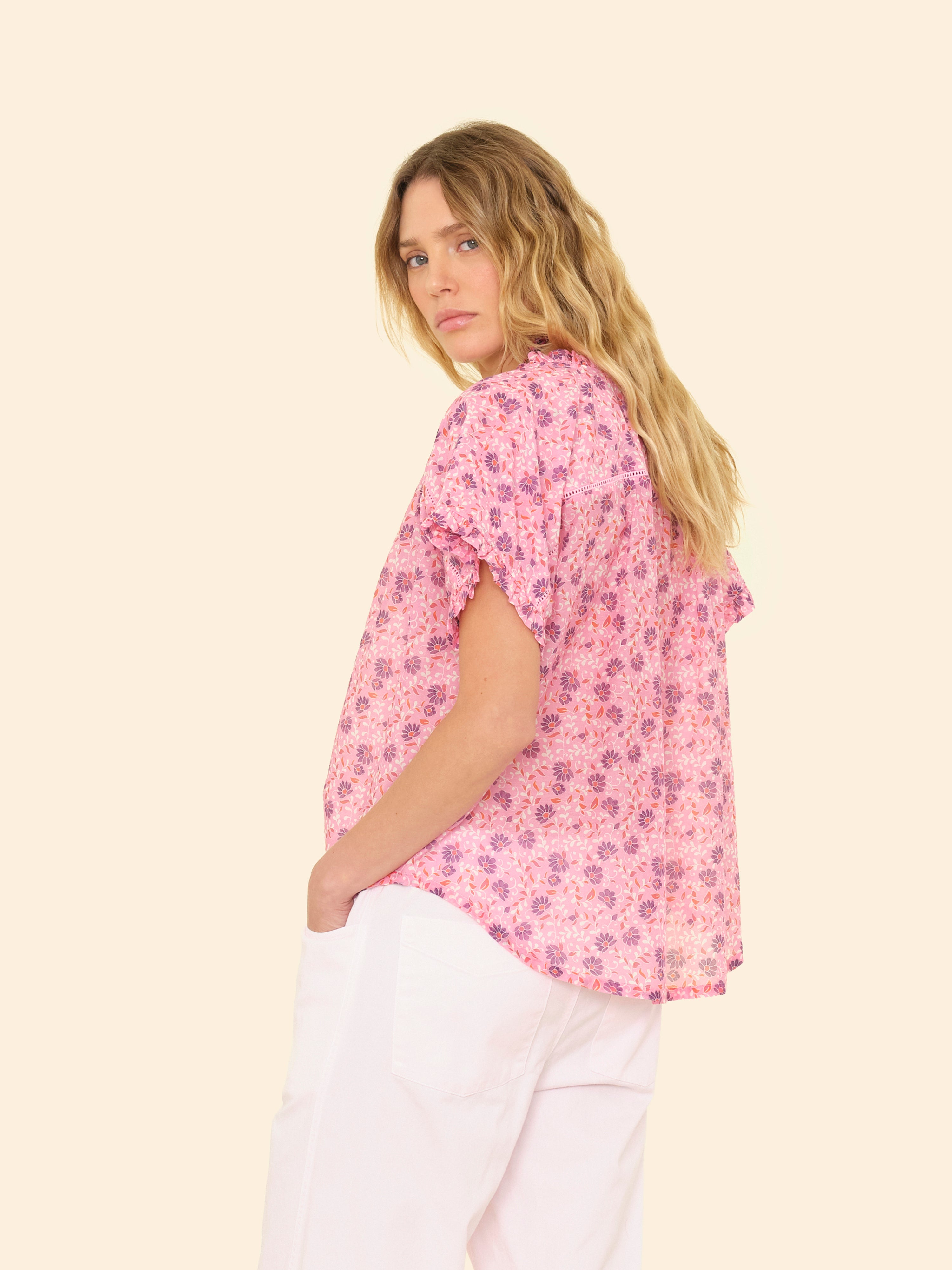 Baylee top Violet Petals | Xirena | MARKET