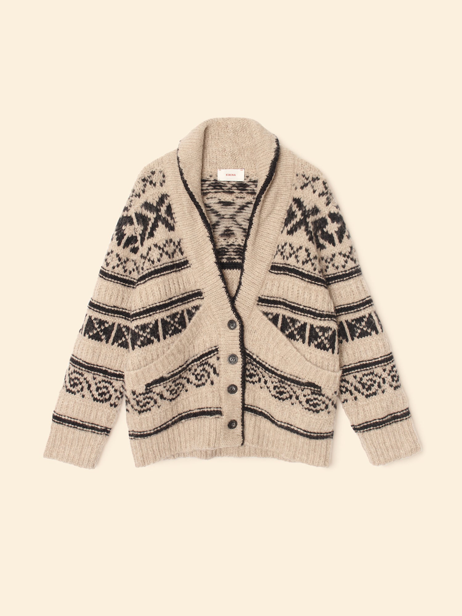 Vail cardi in oatmeal | Xirena | MARKET