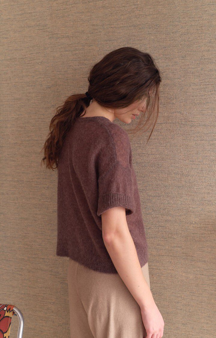 V-neck brown | AMerican Vintage | MARKET