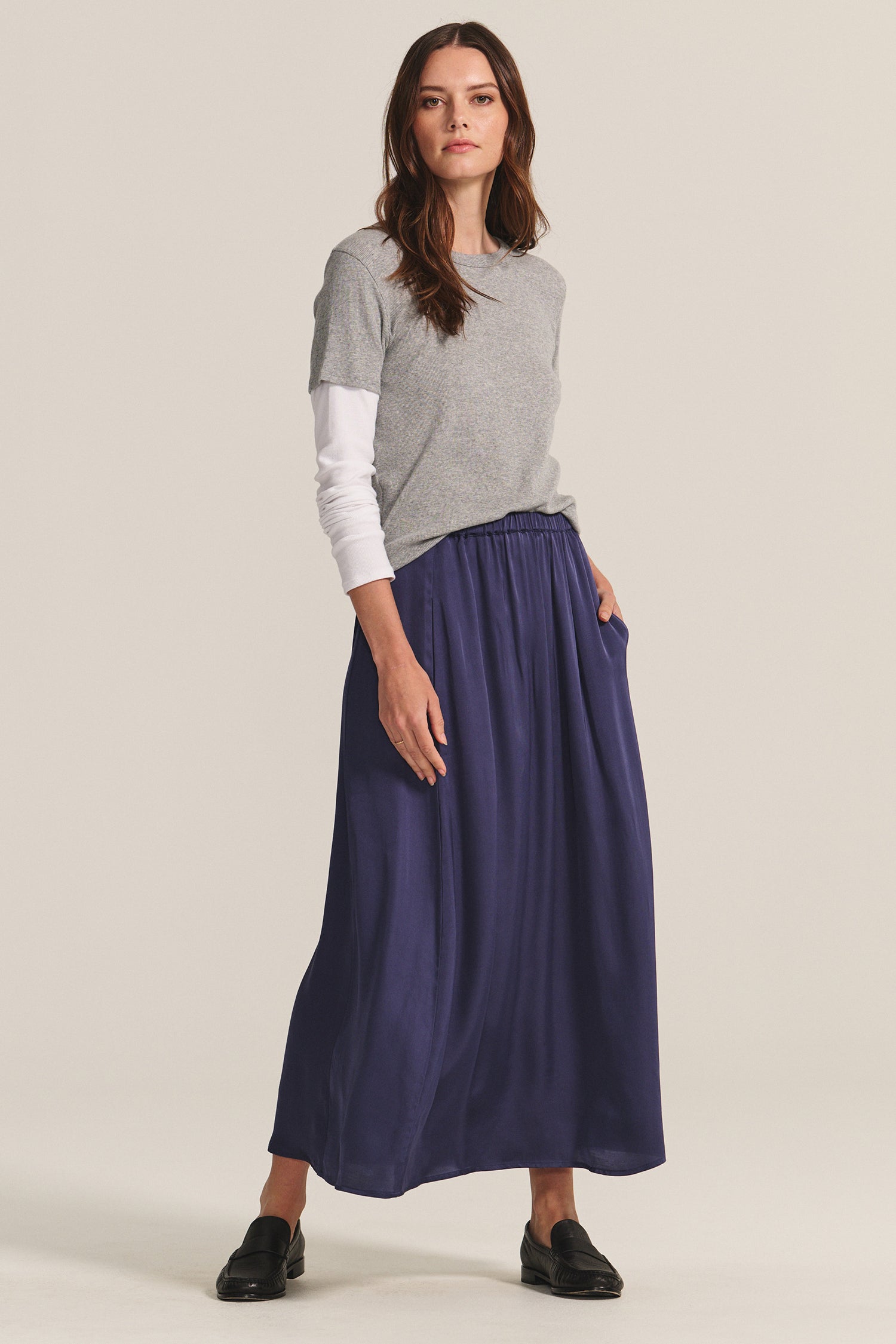 JUNIPER skirt in viking | Velvet | MARKET