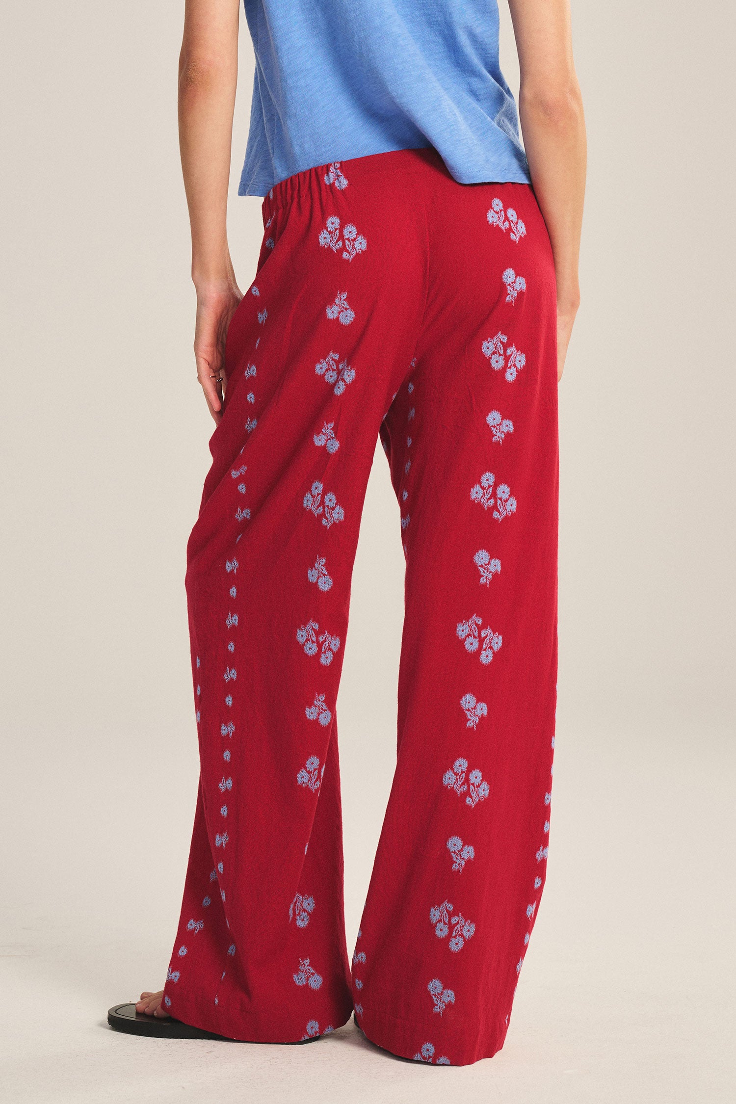 Nellie pant red | Velvet | MARKET