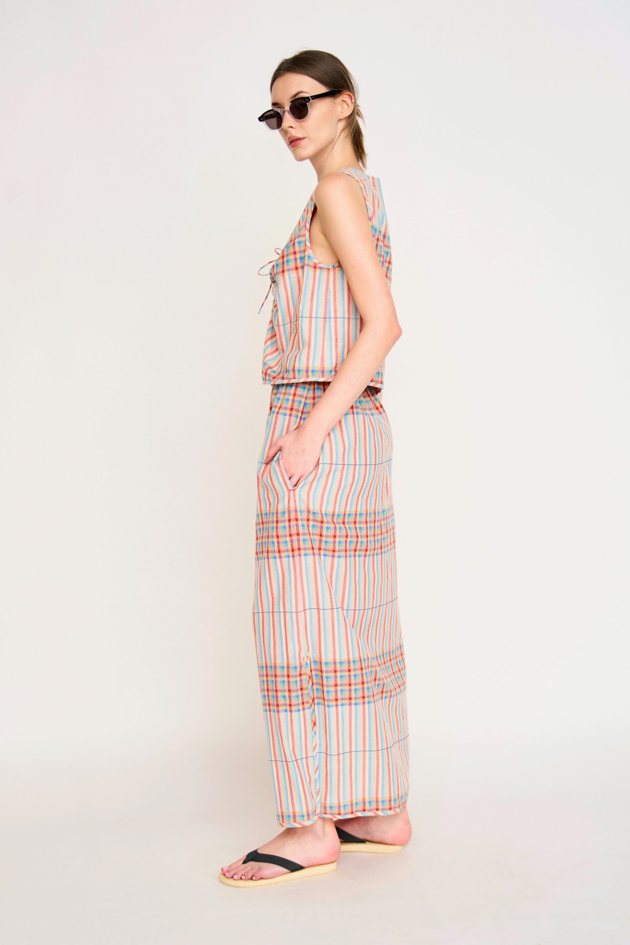 Cerritos Top in Campfire Plaid |Mirth | MARKET