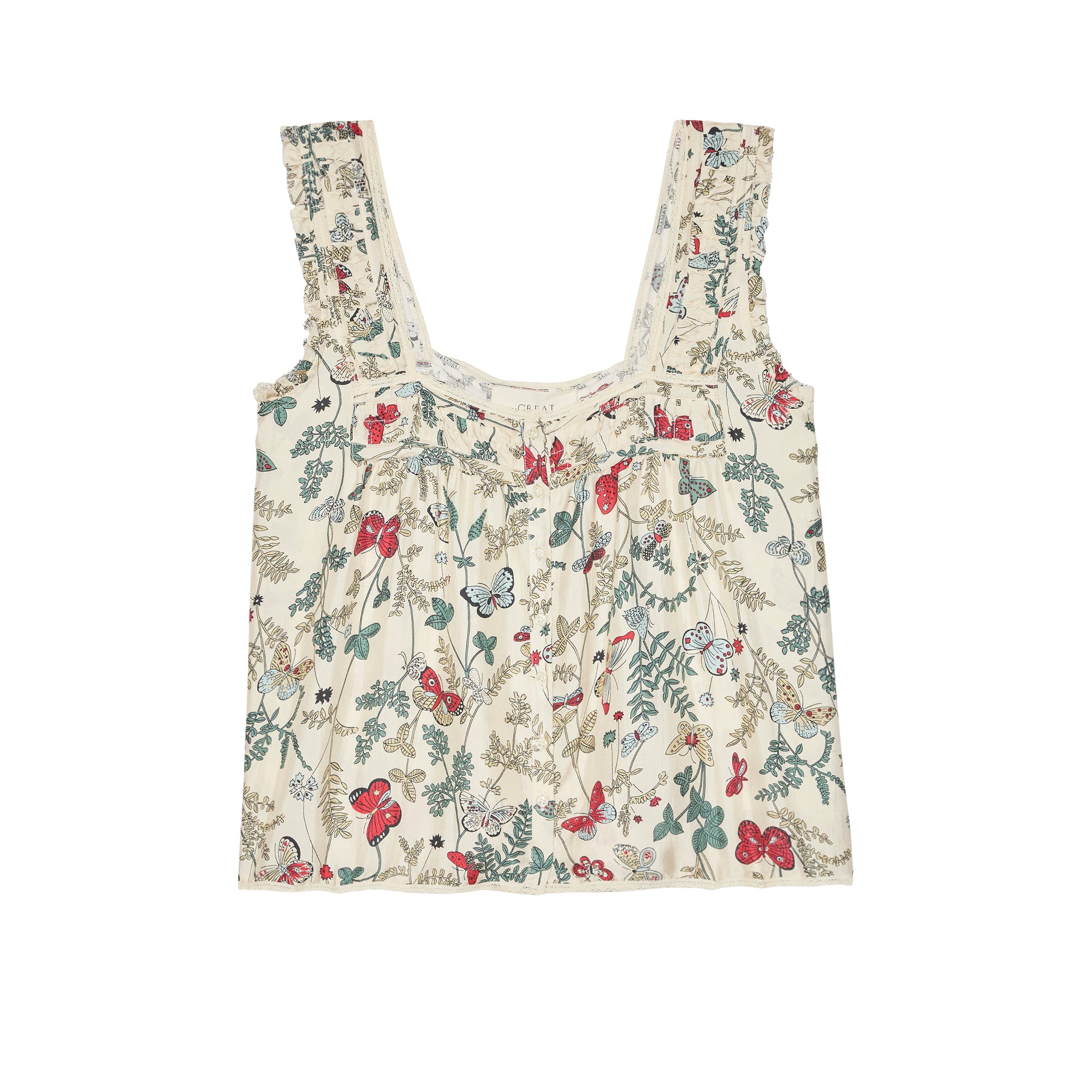Victorian pleat tank butterfly | The Great | MARKET